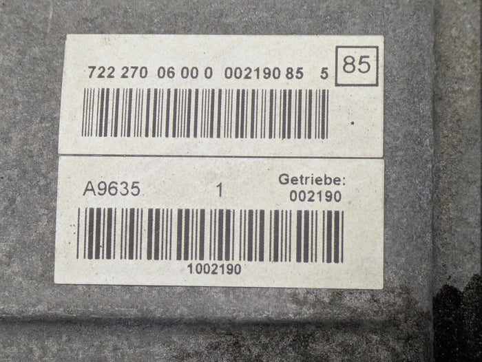 Porsche 996.2 911 Carrera 4 AWD Tiptronic Automatic Transmission Assembly 7222700600/722.652