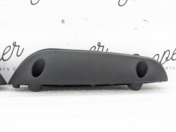 BMW E46 M3 330ci ZHP M Sport Convertible Rear Panel Armrest Set Black Cube Trim *Damaged*