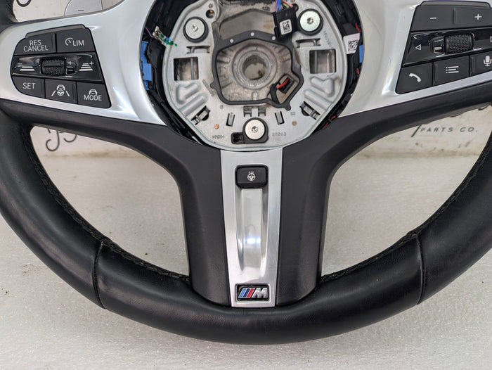 BMW G22 G23 G20 G26 430ix 330ix 330ex M Sport Heated Leather Steering Wheel W/Paddle Shifters 32308746693