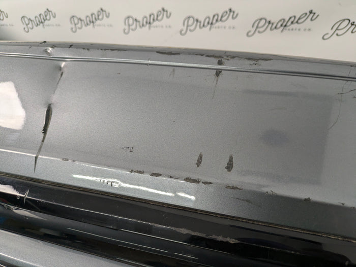 2021 Volvo V60 T6 R-Design Rear Bumper Assembly Osmium Gray Metallic (714) *DAMAGED*