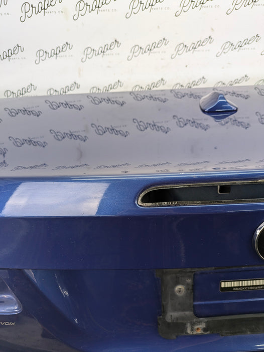 BMW E93 335is 335i 328i M3 Convertible Trunk Lid Le Mans Blue (381) 54377256742 *NOTE*