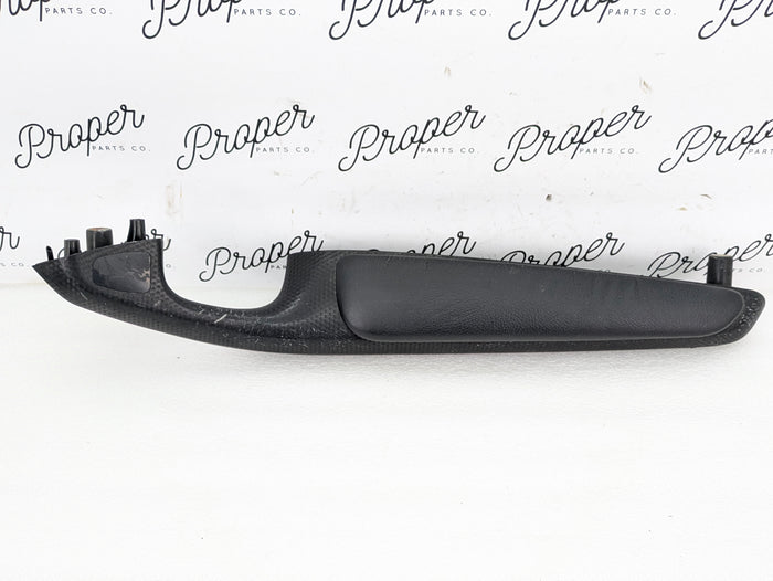 BMW E46 M3 330Ci 325Ci ZHP M Sport Coupe/Convertible Black Cube Door Handle Armrest Trim Set 51417904069/51417904070 *Damaged*