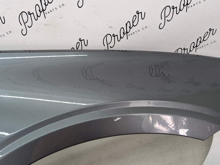 2021 Volvo V60 T6 R-Design Front Right/Passenger Side Fender Osmium Gray Metallic (714)