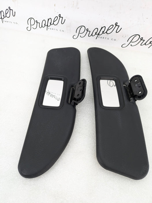 BMW Z3 M Roadster Black Left/Right Sun Visor Set 51168410185/51168410186