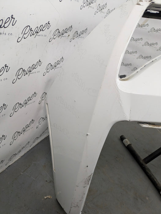 Chevrolet C7 Corvette Stingray Upper Rear Bumper Cover Arctic White (G8G) 84139444/84411653 *DAMAGED*