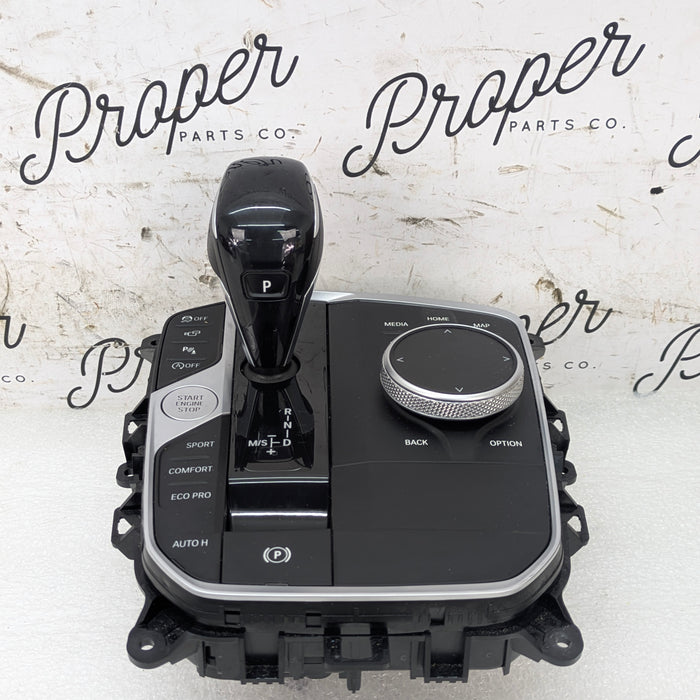 BMW G22 430ix M Sport Automatic Transmission Gear Selector Shifter Assembly W/iDrive Control Knob 61315A1DE30