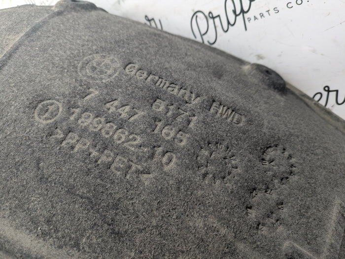 BMW G22 G23 430ix M440ix Rear Left/Driver Side Fender Liner Splash Shield 7447165 *DAMAGED*