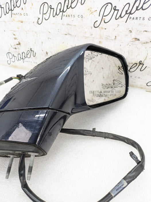Chevrolet C7 Corvette Stingray Z51 Right/Passenger Side View Mirror Night Race Blue Metallic (GXH) 22907013 *DAMAGED*