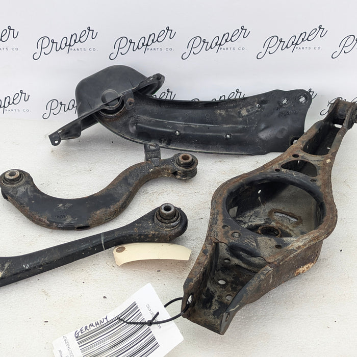 2016-2018 Audi 8U Q3 Quattro Left Rear Control & Trailing Arm Perch Set 1K0501530C