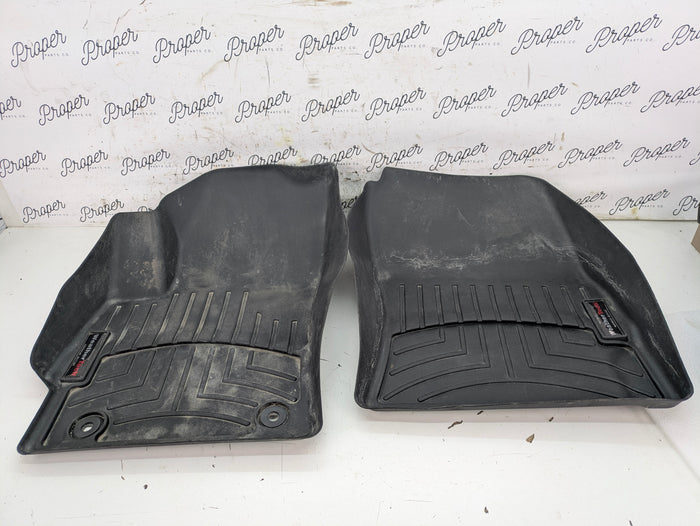 Toyota GR Corolla Weathertech Molded Rubber Floor Mats Floorliner Complete Set 4414951-4418062/R04226Rt/02951/02912