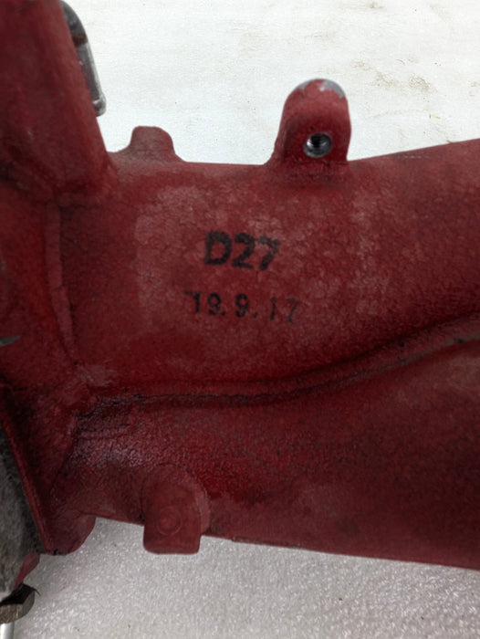 Subaru VA WRX STI EJ257 Engine Red Air Intake Inlet Manifold 14001AC360 *DAMAGED*