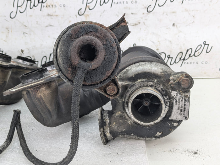 BMW E82 E88 135i N54 Engine Turbocharger Set 7563685/7563686 *CORES*