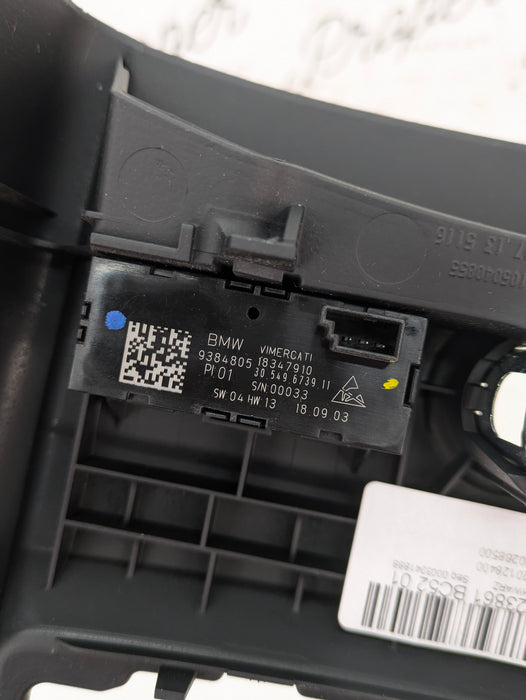 BMW F36 440xi Rear Facing Vent Center Console Vent Trim & Heated Seat Buttons 9384805/9384806