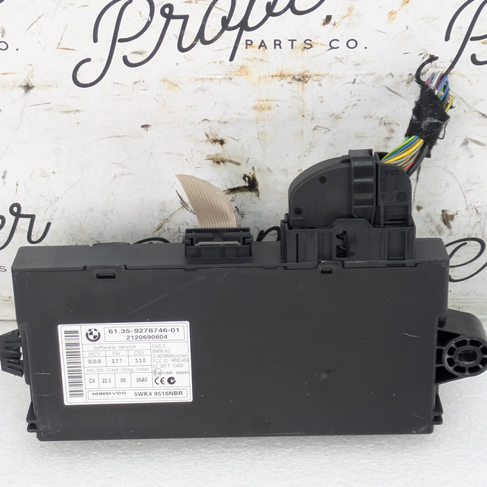BMW E92 335xi Comfort Access/Car Access System/CAS3 Control Module 9278746