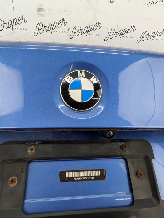 BMW F32 435xi 440xi 430xi 428xi Trunk Lid W/Camera & Wiring Harness Estoril Blue (B45) 41007381193