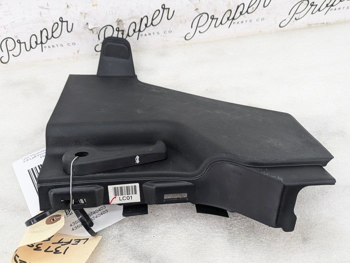 Hyundai Genesis Coupe BK2 3.8 Left Front Lower Hood Release Panel Trim Black 85823-2m000