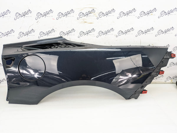 Chevrolet C7 Corvette Stingray Z51 Rear Left Driver Quarter Fender Night Race Blue Metallic (GXH) 23197622