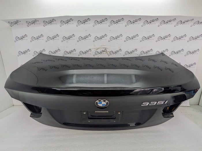 BMW E90 335xi 330xi 328xi 325xi 323i M3 LCI Trunk Lid Black Sapphire Metallic (475)