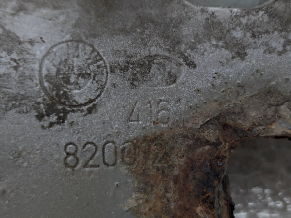 BMW E46 M3 330i 328i 325i 323i Front Hood Hinge Left Right Alpine White Set 41617028577/41617028578