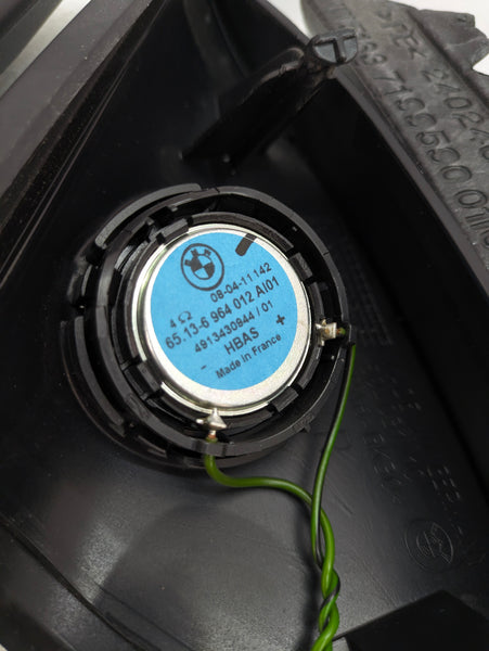 BMW E82 E88 135i 128i Left/Right Door HIFI Audio Tweeters Set W/Trims 6964012