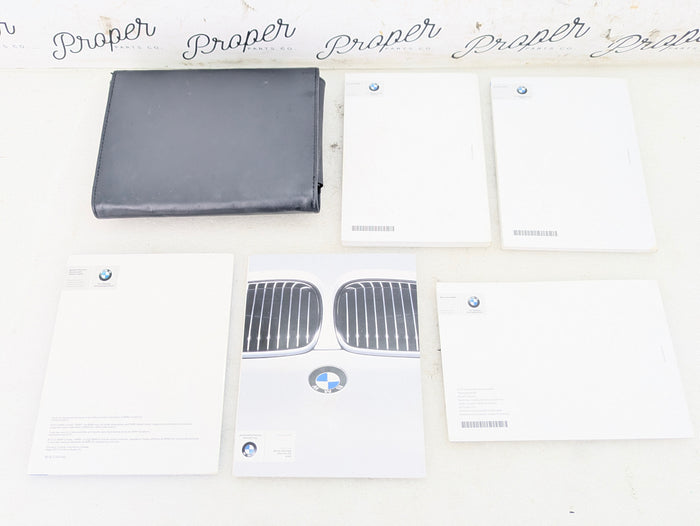 BMW F32 4 Series Pre-LCI Owners Manuals W/Leather Case 2926885