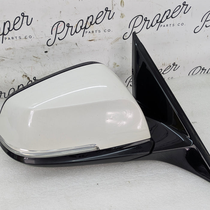 BMW F36 F32 F33 435xi 440xi 428xi 430xi M Sport Right/Passenger Side View Mirror W/Camera Alpine White (300)