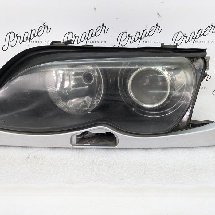BMW E46 330i 325i Sedan Wagon LCI Front Right Bi-Xenon ZKW Headlight 7165833 *For Parts*