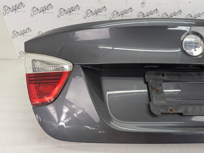 BMW E90 325xi 335xi 330xi 328xi 323i Pre-LCI Trunk Lid Graphite Metallic (A22) 41627151491