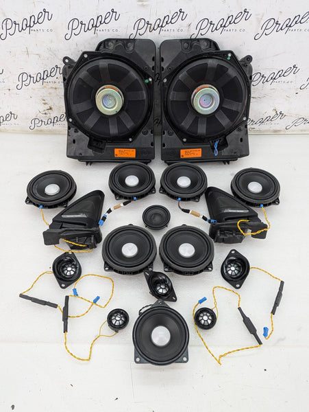 BMW F32 435xi 428xi 440xi 430xi Complete Harman Kardon Audio Speaker/Subwoofer/Tweeter Set
