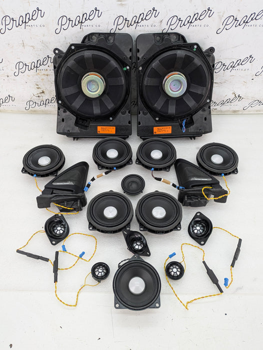 BMW F32 435xi 428xi 440xi 430xi Complete Harman Kardon Audio Speaker/Subwoofer/Tweeter Set