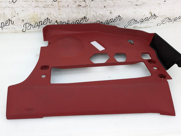 BMW F36 440xi Right/Passenger Side Dashboard Lower Knee Kick Panel Trim Coral Red 9218558