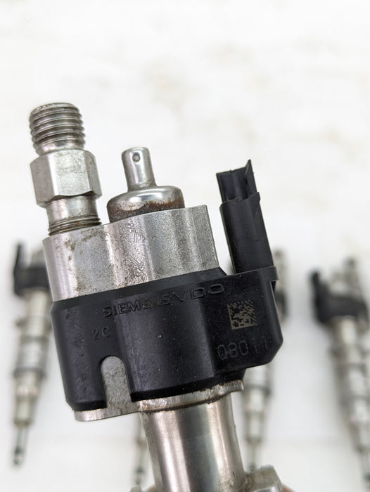 BMW E90 E92 E93 335i 335xi N54 High Pressure Fuel Injectors Index 9 (Set Of 6) 7585261-09 *Damaged*