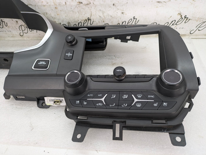 Chevrolet C7 Corvette Stingray Z51 Radio/HVAC Control Panel & Gauge Cluster Trim 23169940
