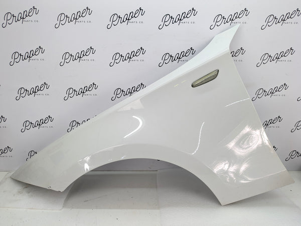 BMW E82 E88 135i 128i Left/Driver Side Fender Alpine White 3 (300) *Damaged