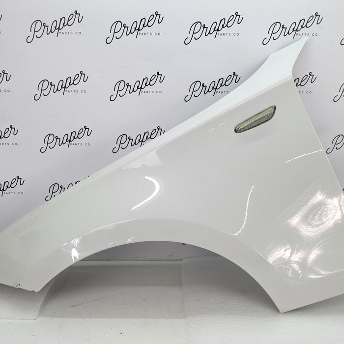 BMW E82 E88 135i 128i Left/Driver Side Fender Alpine White 3 (300) *Damaged