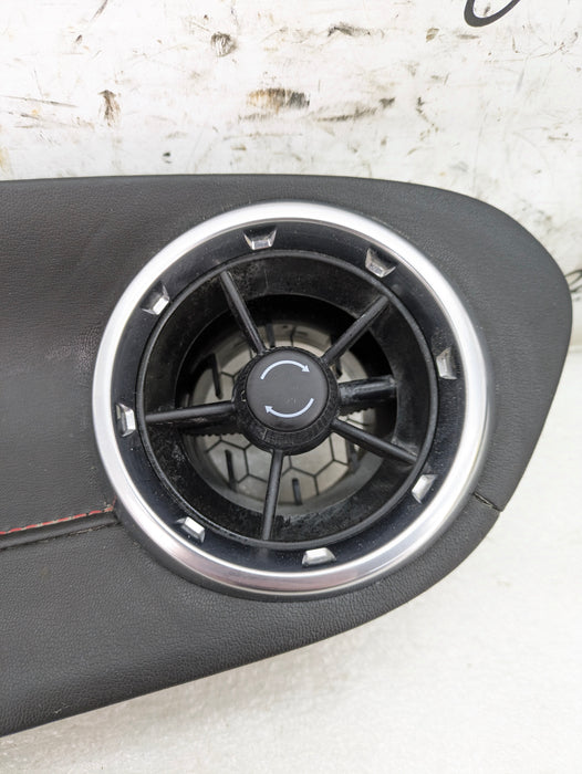 2018 Chevrolet 6th Gen Camaro 2SS Right/Passenger Side Dashboard Trim Panel Black Leather/Red Stitching 84124223/84091802