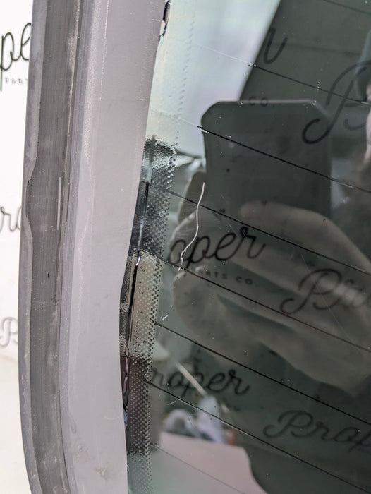 BMW G22 G82 430ix M440ix M4 Rear Windshield Window Glass 51317475012 *DAMAGED*