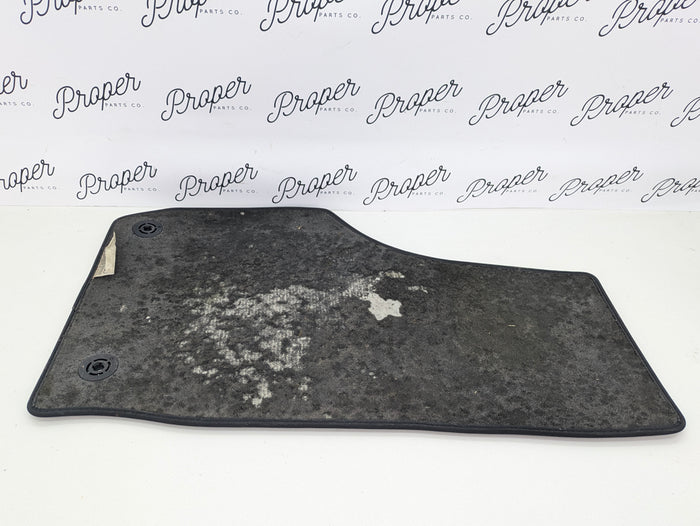 2015-2018 Audi 8U Q3 Interior Carpet Floor Mat Black Set Of 4 8U1863714A *Damaged*