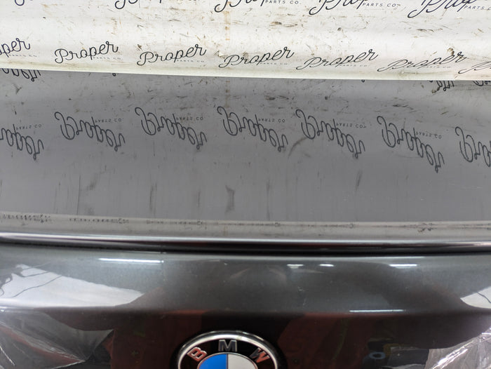 BMW F22 228xi M235xi 230xi M240xi F87 M2 Trunk Lid Mineral Grey (B39) 41007377970