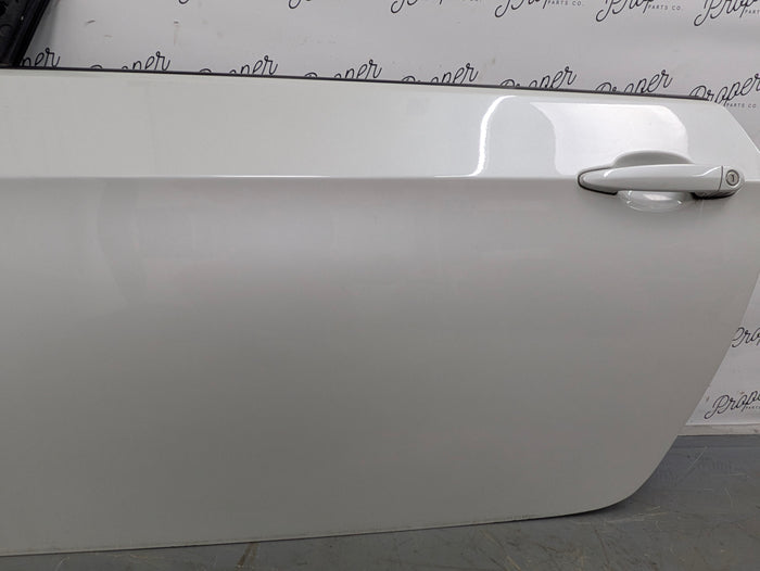 BMW E92 E93 335xi 328xi M3 Driver Side Door Mineral White 3 (A96)