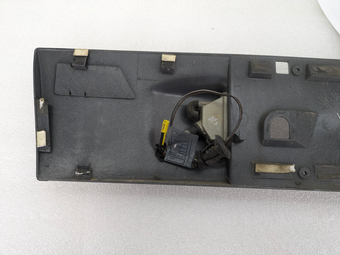 BMW Z3 M Roadster Trunk License Plate Trim Panel Color Arctic Silver (309) 2693055