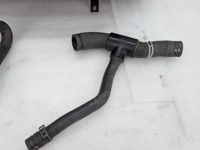 Porsche 996.2 911 Carrera 4 Auxiliary Coolant Radiator W/Shroud & Hoses 99610603751