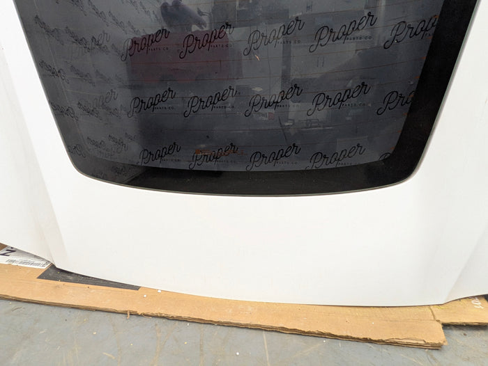 Chevrolet C7 Corvette Stingray Rear Hatch Trunk Lid Arctic White (G8G/U9567) *DAMAGED*
