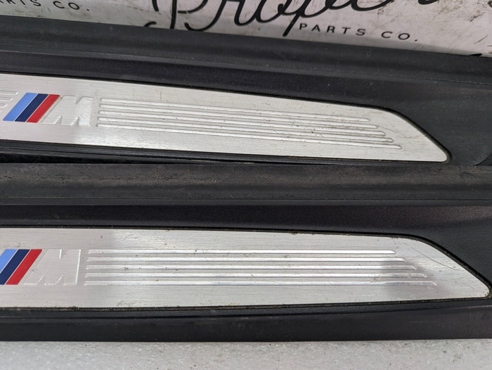 BMW F30 F31 335xi 340xi 328xi 330xi 320i M Sport Front/Rear Left/Right Door Sill Trim Set 8051037/8054233/8054234 *DAMAGED*