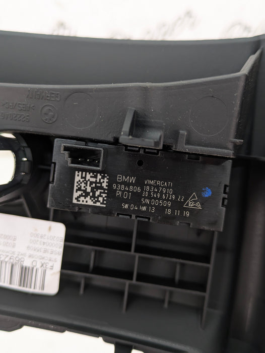 BMW F36 440xi Rear Facing Vent Center Console Vent Trim & Heated Seat Buttons 9384805/9384806