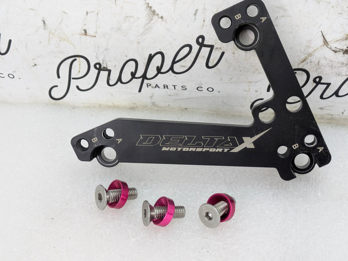 Toyota GZEA14 GR Corolla Delta X Motorsport Aluminum Throttle Pedal Spacer Bracket