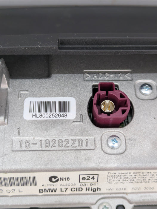 BMW F30 F33 F32 F31 F34 F36 335xi 328xi iDrive Navigation 8.8
