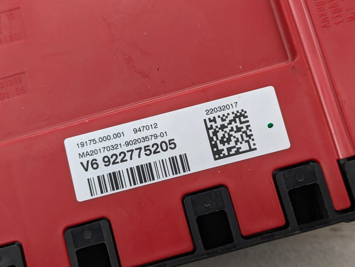 BMW F32 430xi Positive Battery Terminal Power Distribution Fuse Box Module & Cable 9227752