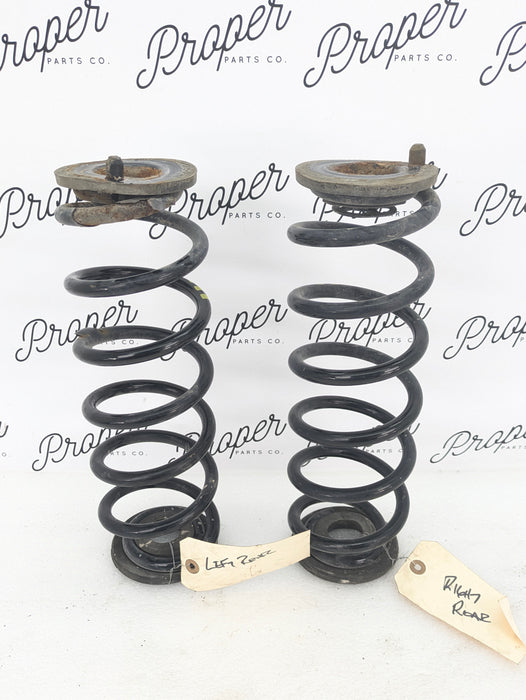 2016-2018 Audi 8U Q3 Quattro AWD Front & Rear Suspension Spring Set 4 Yellow 1 Grey