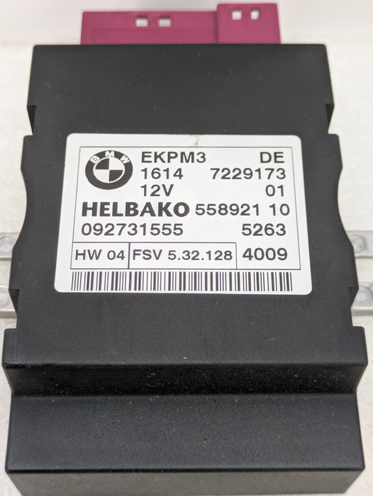 BMW E88 E82 E90 E91 E92 E93 135i 335i 335xi Fuel Pump Control Module EKPM3 7229173